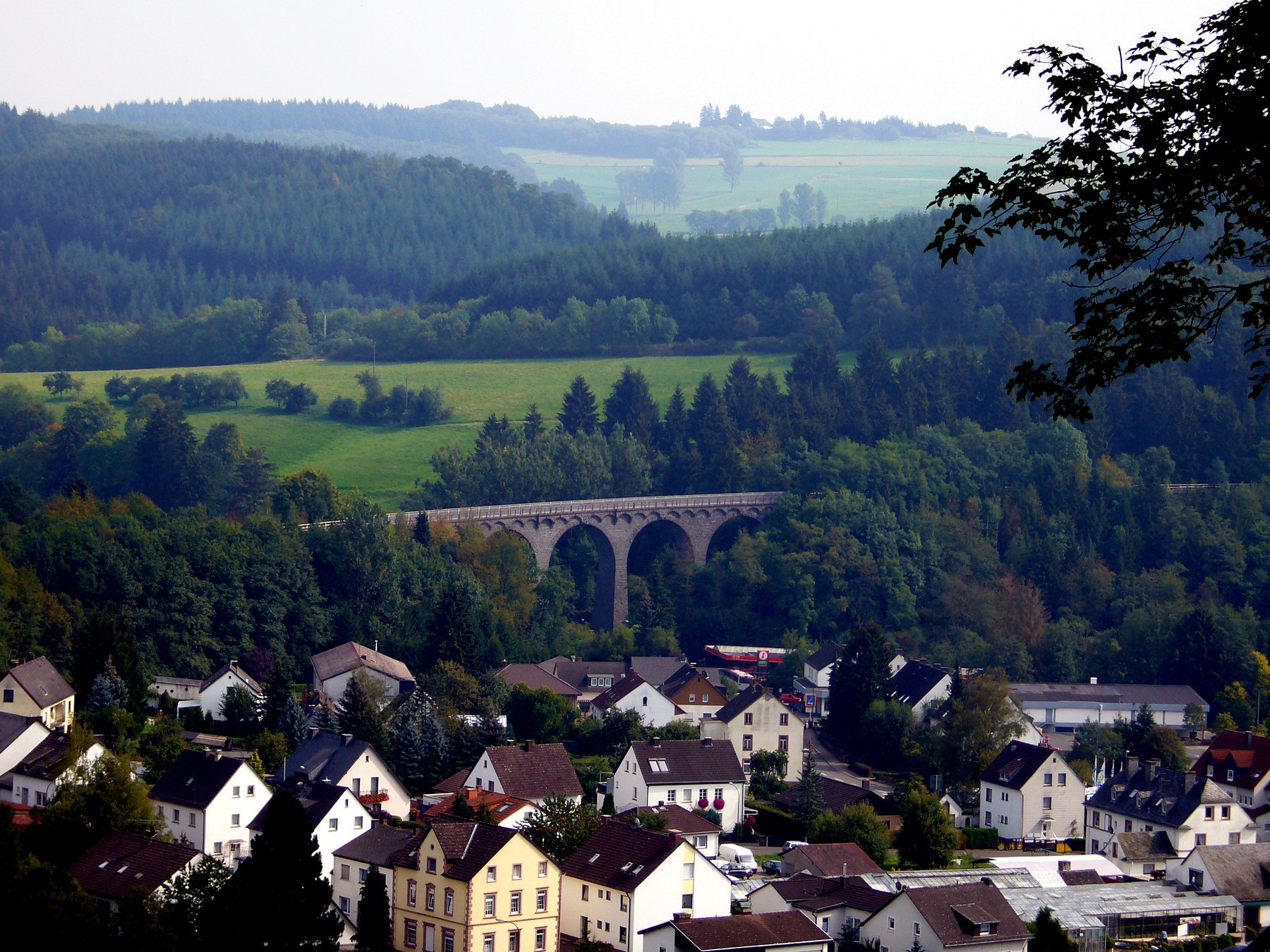 Panorama von Daun in der Vulkaneifel