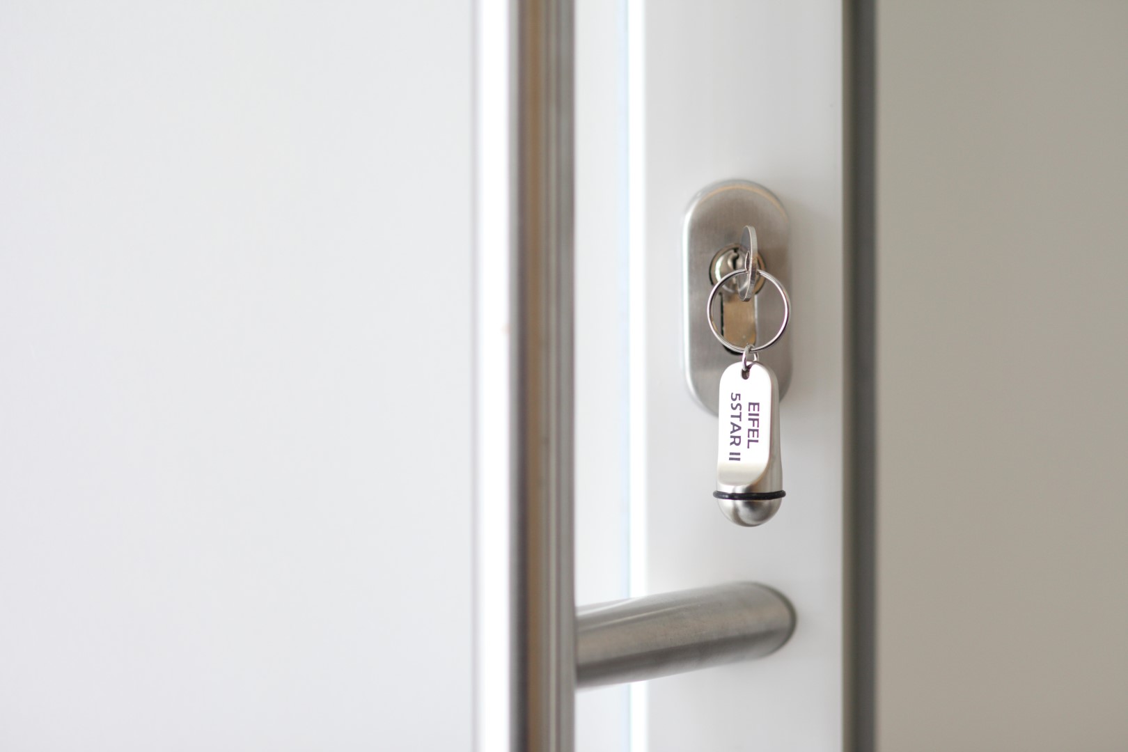 Eingang mit Schlüssel der Ferienwohnung 2