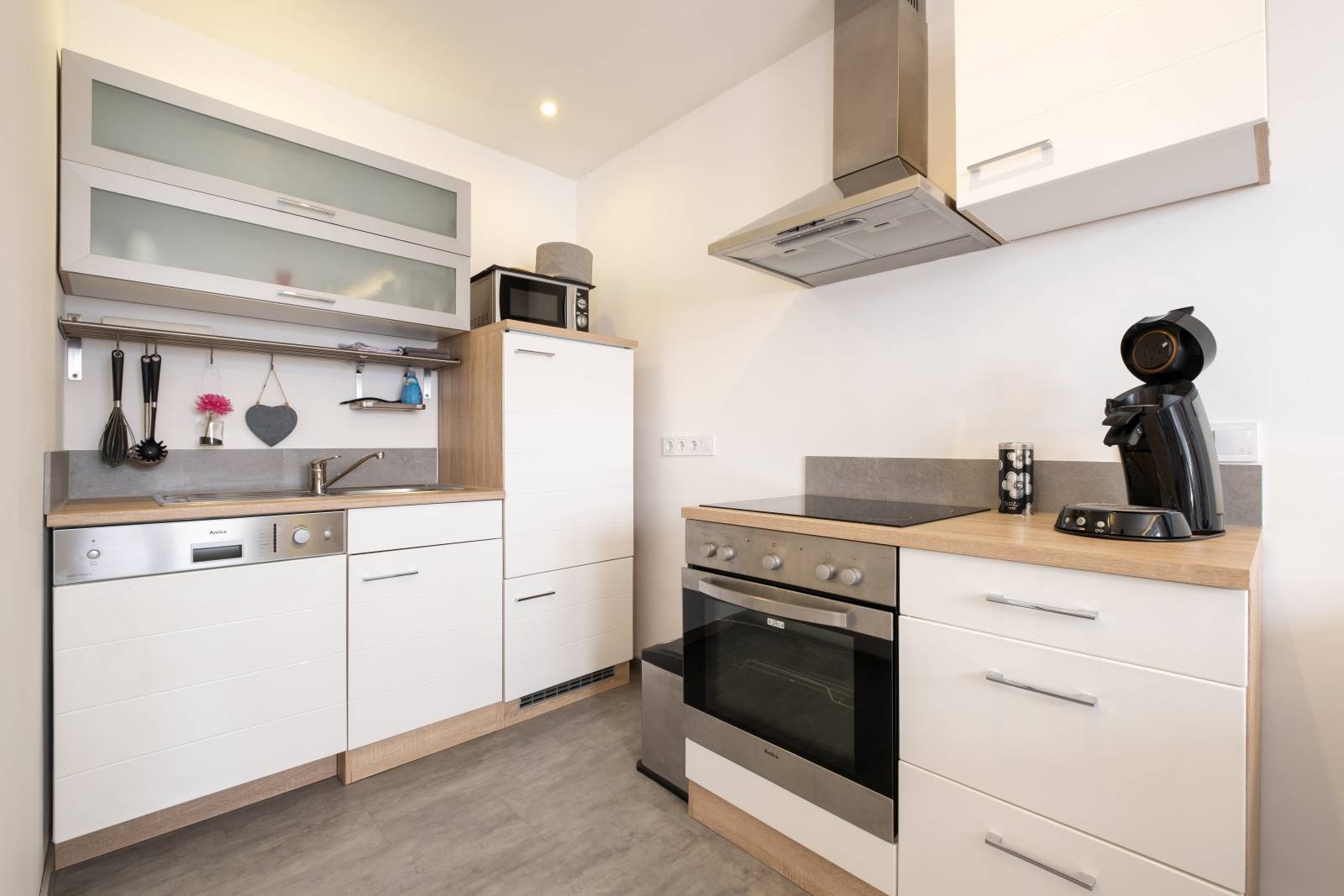 Küche der Ferienwohnung 2