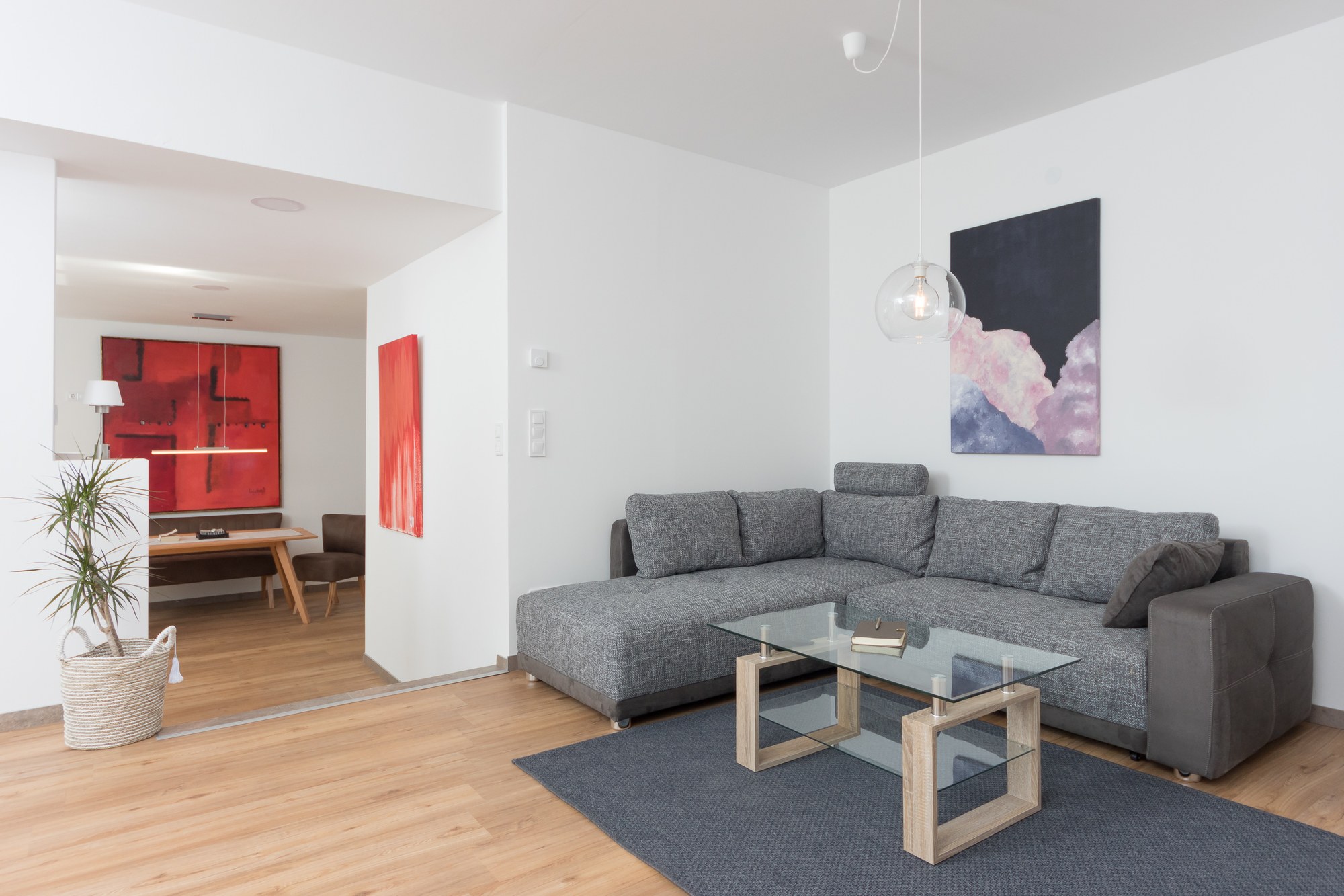 Wohnbereich der Ferienwohnung 3